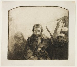 小さな哲学者 作： Jean Pierre Norblin de La Gourdaine