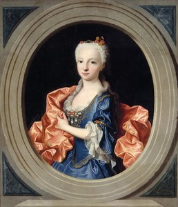 マリアテレサラファエラ1726-1746、スペインのインファンタ、1731年。 作： Jean Ranc