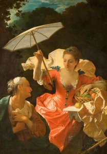 Vertumnus と Pomona、1710 ～ 1722 年頃。 作： Jean Ranc