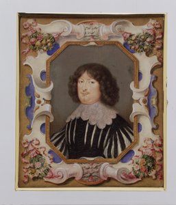 ある男の肖像」1628年頃 作： Jean Saillant