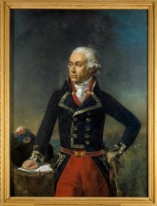 北方軍総司令官シャルル・フランソワ・デュムリエスの肖像 1792年（1739-1823） ジャン・セバスティアン・ルイヤール（1789-1852）作画 1835年 Sun.1,35x1 m. 作： Jean Sebastien Rouillard