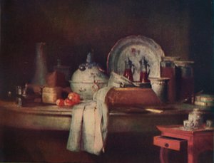 静物、18世紀、1911 作： Jean Baptiste Simeon Chardin