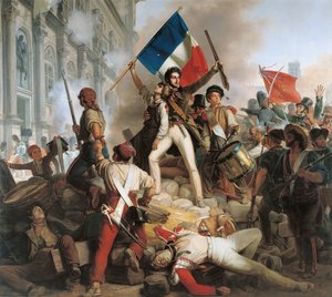 1833年7月28日、ホテルドヴィルでの戦い