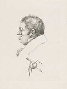 ジャンチェ・デ・ウィットの肖像 作： Jean Zacherie Mazel