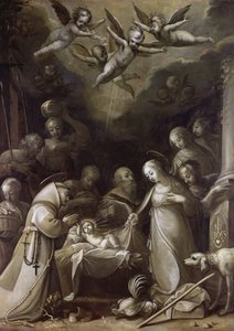 羊飼いの礼拝、1636 作： Jean de Saint Igny