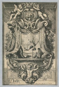 「Inventions Pour Faire des Plaques」より聖水スパウトのデザイン 作： Jean le Pautre