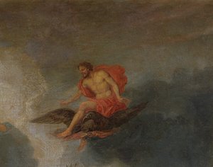 ゼウス、ベルサイユのグローブ、1688〜93年の詳細 作： Jean the Younger Cotelle