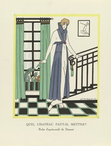 あなたはどの帽子を着るべきですか？、pub。 1914（ステンシルプリント） 作： Jeanne Magnin