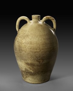 水差し、c。 1850年（アルカリ釉石器） 作： Jefferson S. Nash Pottery