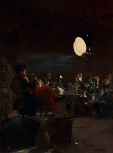ナイトクラス、c。 1881年。 作： Jehan Georges Vibert