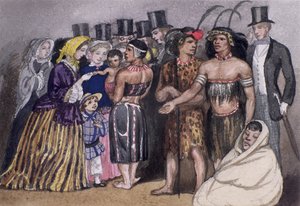 1853年にロンドンでズールスに会った 作： Jemima Blackburn