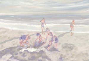 夢のようなビーチ遊び 作： Jenna Alheit
