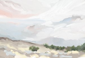 静かな砂漠の空 作： Jenna Alheit