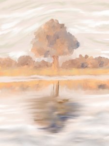 静かな秋の情景 作： Jenna Alheit