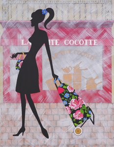 La Petite Cocotte、2009（キャンバスにアクリル）