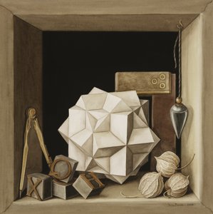 幾何学、2004（紙にトイレ）