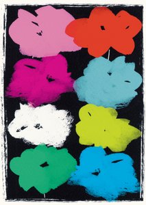 ウォーホールの花 (ミクスト メディア) 作： Jenny Frean