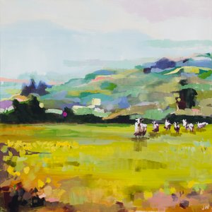 牧草地 作： Jenny Westenhofer