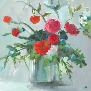 レッド・ラナンキュラス 作： Jenny Westenhofer