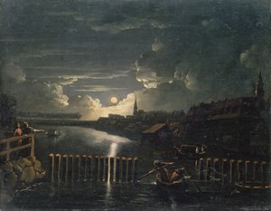 Binnenalster、1764 作： Jens Juel