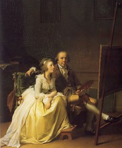 デンマーク語: The Artist and his Wife Rosine, née Dørschel 芸術家とその妻ロジーヌ、旧姓ドーシェル