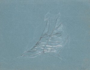 ジャン＝アルフォンス・トゥレッティーニの肖像画のための習作、シルクのメンズベスト 作： Jens Juel