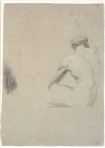 後ろから見た着席モデル 未描き下ろし 作： Jens Juel