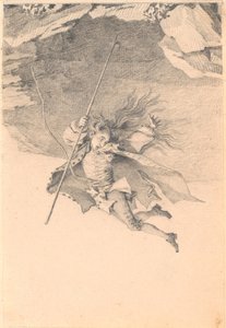 冥界に激突するニールス・クリム 作： Jens Juel