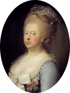デンマーク王妃カロリーヌ・マティルデの肖像