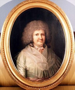 女性の肖像、マックウェイ夫人 作： Jens Juel