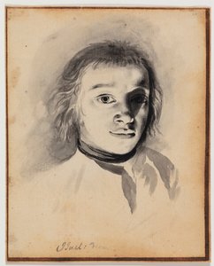 人工光による自画像 作： Jens Juel