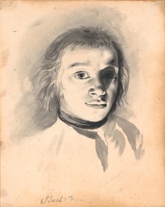 人工光による自画像 作： Jens Juel