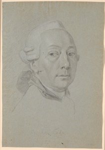 ポール・アブラハム・レーンの肖像画の習作 作： Jens Juel