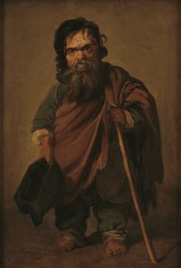 バジョッコと呼ばれるローマの小人フランチェスコ・ラヴァイ 作： Jens Juel