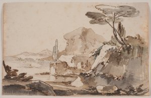 イタリアの風景 作： Jens Petersen Lund