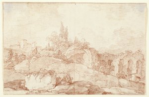 イタリアのカンパーニャの風景 作： Jens Petersen Lund