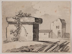 廃墟と家 作： Jens Petersen Lund