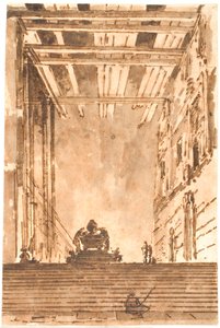 階段とカタファルク 作： Jens Petersen Lund