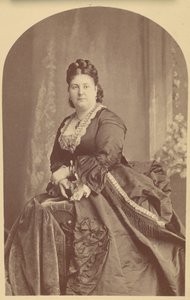 英国のソプラノ エウフロシン パレパ ローザ 1836-1874、1870 年代。