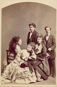 ウォッシュ一家、ニューヨーク、1870年代。