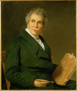画家ジャック・ルイ・ダヴィッドの肖像画。