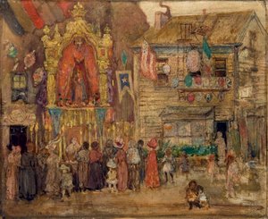 通り神社 作： Jerome Myers