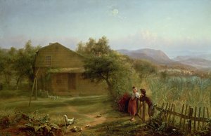 浮気、1875 作： Jerome Thompson
