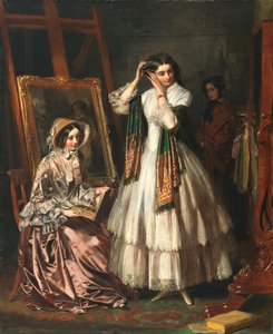 結婚式の前夜、1852