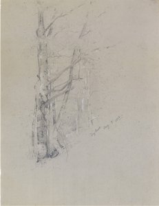 ドライ ブルック、1888 年。 作： Jervis McEntee