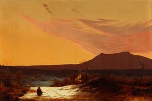 ハドソン川渓谷 1874年 （油彩・キャンバス） 作： Jervis McEntee