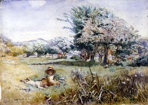 果樹園の子供たち 作： Jessie MacGregor