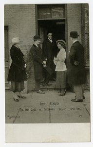 アデル・ケネディ、グリニッチ・ビレッジの唯一のガイド、アメリカ・ニューヨーク州 作： Jessie Tarbox Beals
