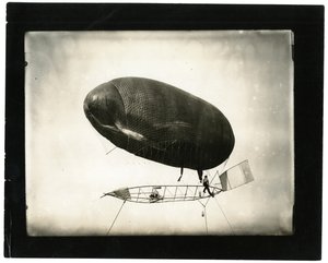 飛行船 "カリフォルニア・アロー" 作： Jessie Tarbox Beals