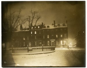 ボストンの街並み アメリカ・ボストン 1902～10年頃（ゼラチンシルバー写真 作： Jessie Tarbox Beals